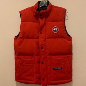 Canada Goose Red Puffer Vest